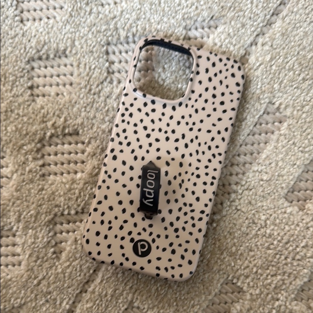 Loopy Case Polka Dot Phone Case iPhone 12 max pro. Like new condition